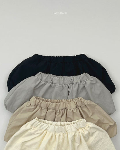 HAROHARO ballon box skirt (85-140cm)