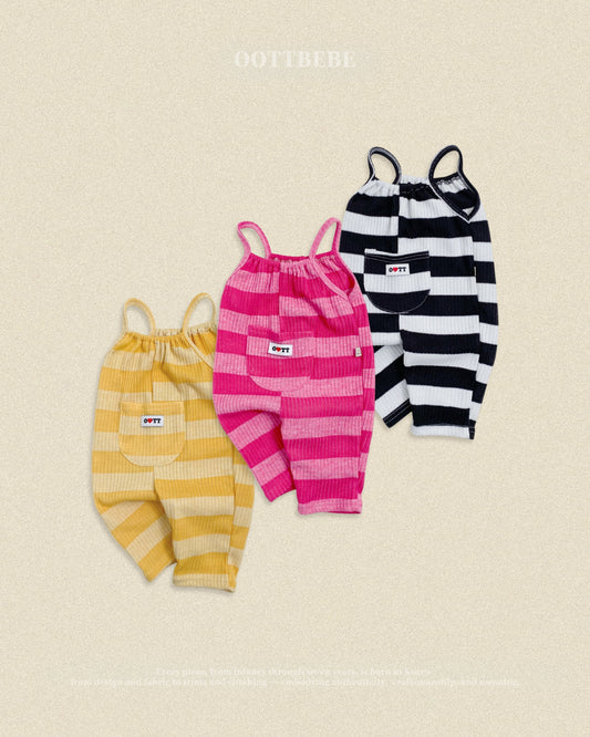 oottbebe bright stripe overall (65-115cm)
