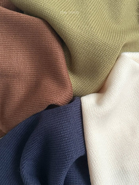 minirobe teddy knit overall (70-110cm)