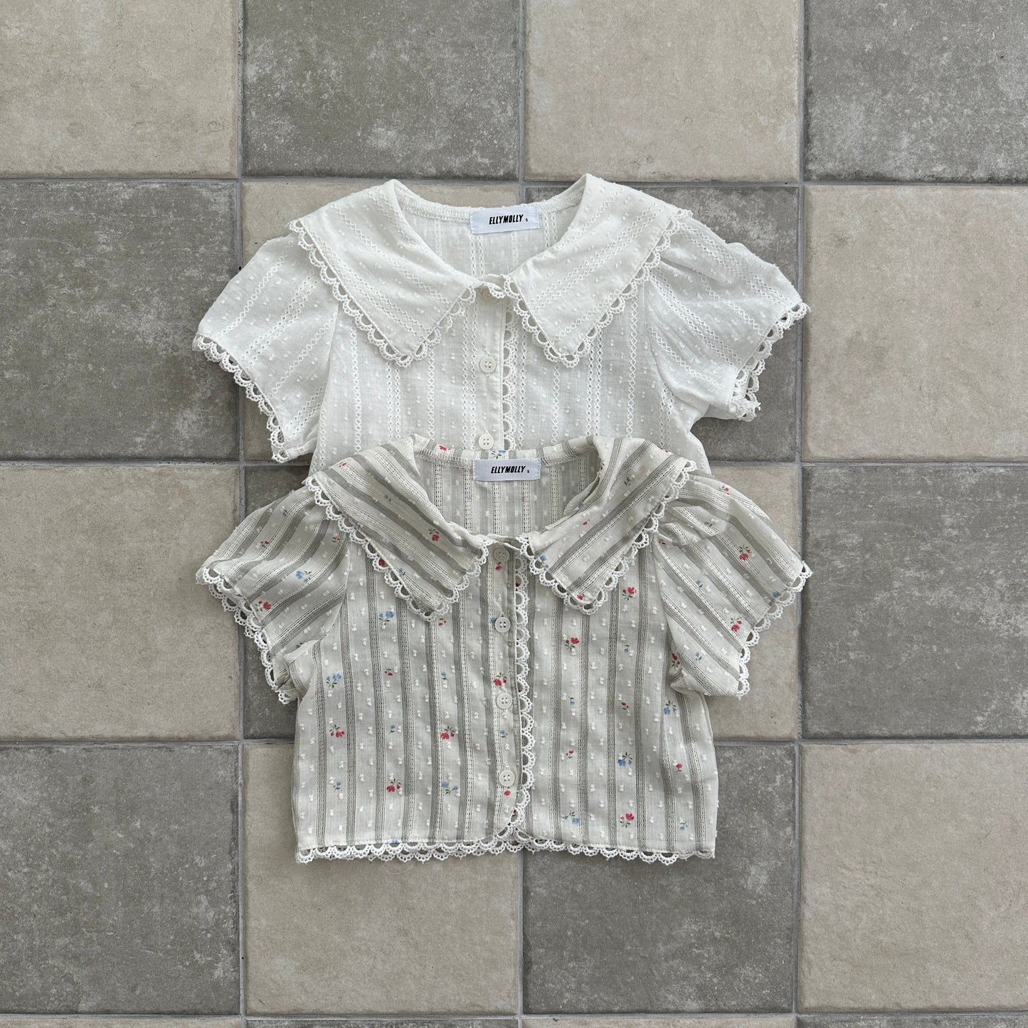 ELLYMOLLY cooling vintage blouse (90-145cm)