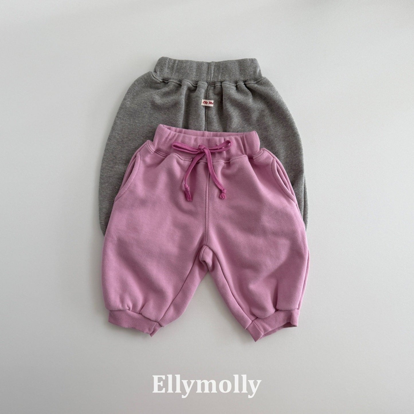 ELLYMOLLY bubble capri jogger pants (90-145cm)