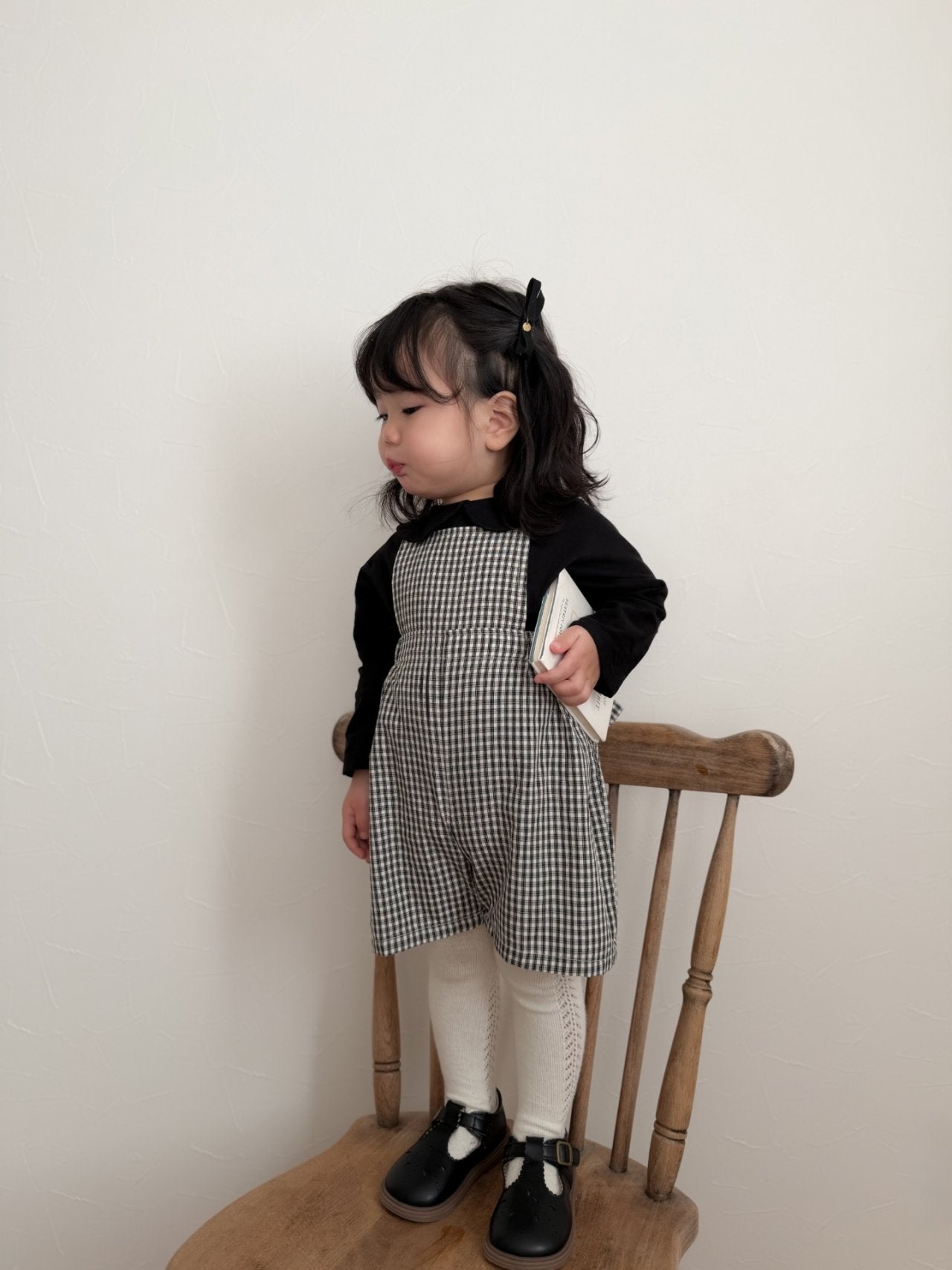 mimi market lucky suspender pants (75-90cm)