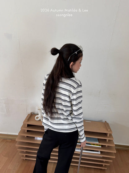 matilda&lee wave stripe cardigan set (85-165cm)