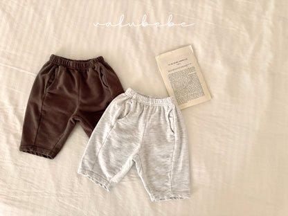 valubebe front slit sweat pants (6-24m)