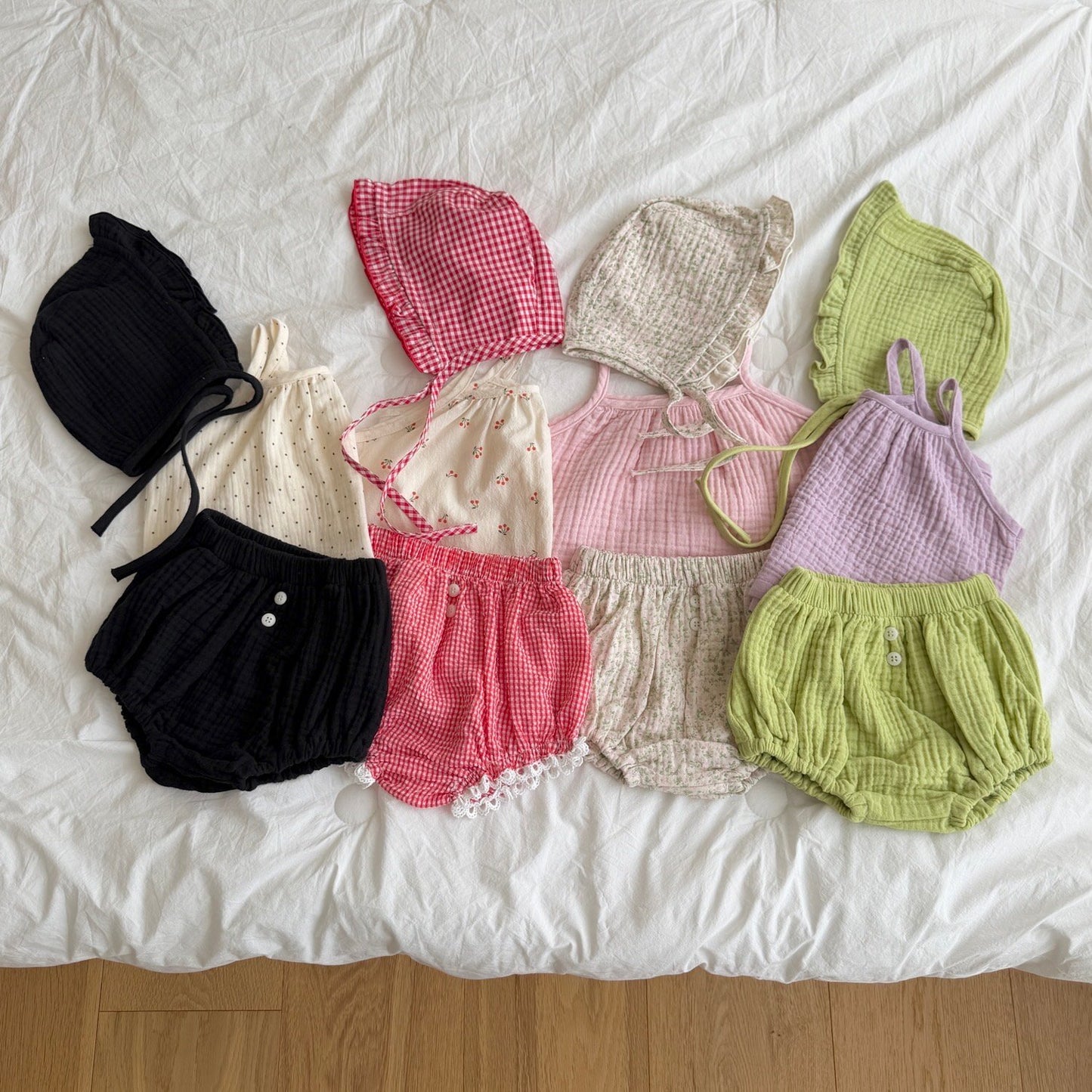 ninibello cancan frill bonnet(baby)