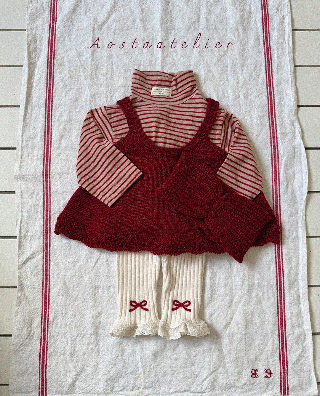 Aosta wool turtleneck (~70-115cm)