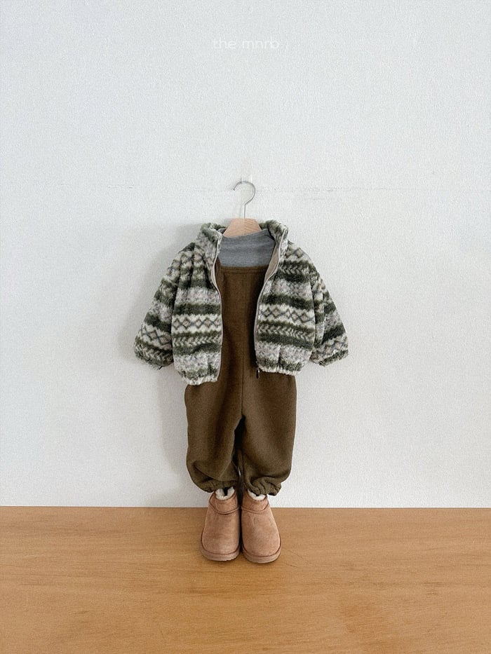 minirobe mond dumble zip up (70-110cm)