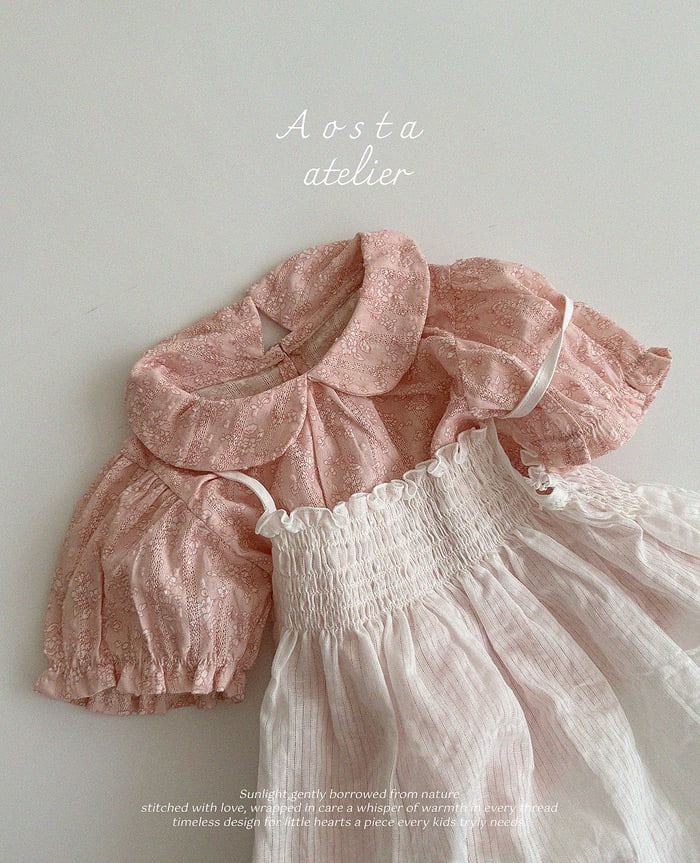 aosta collar blouse (70-110cm)