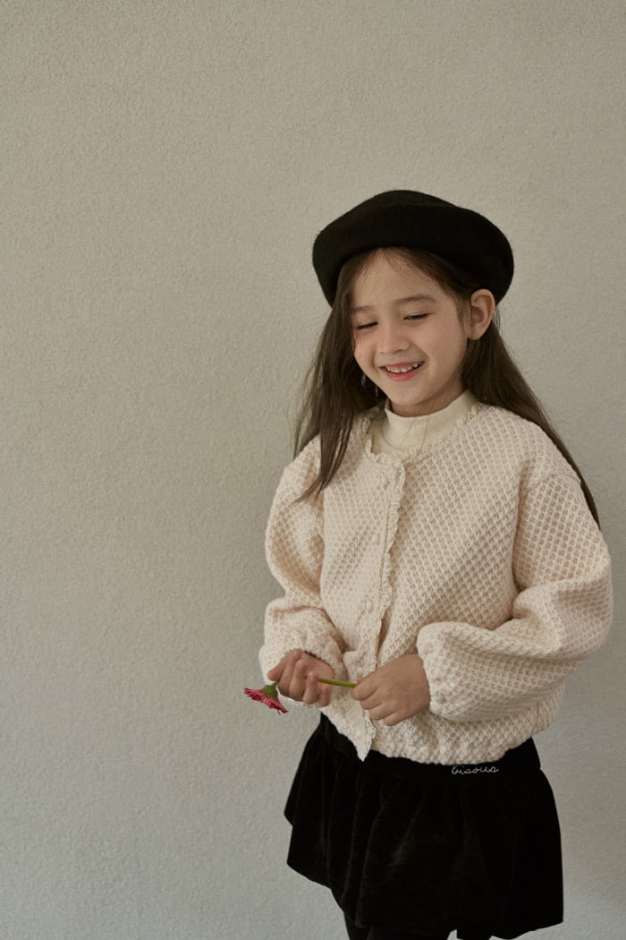 momoann knit cardigan (90-130cm)