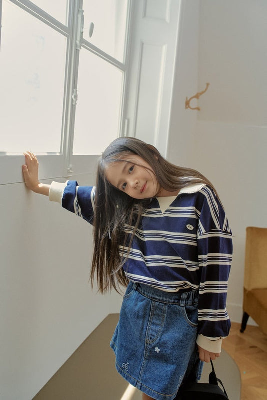 momoann kos collar sweatshirt (90-150cm)