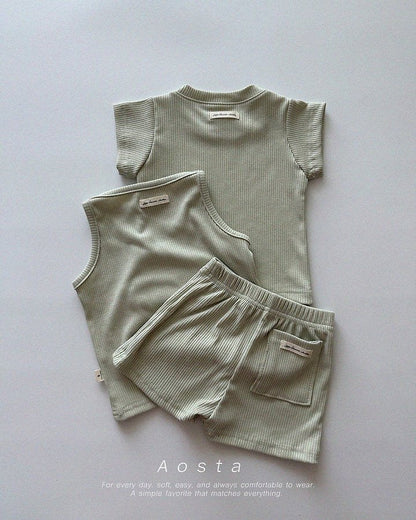 Aosta everyday sleeveless tee (~70-115cm)