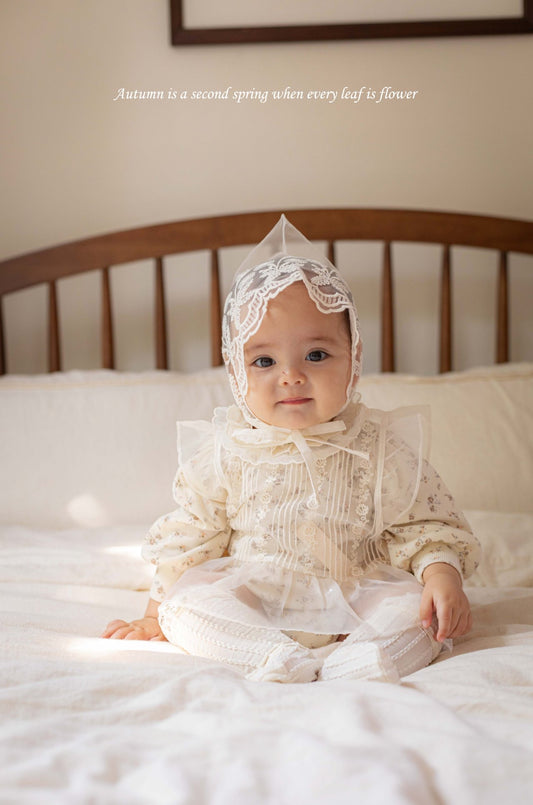 mkids ella lace suit (3-18m)