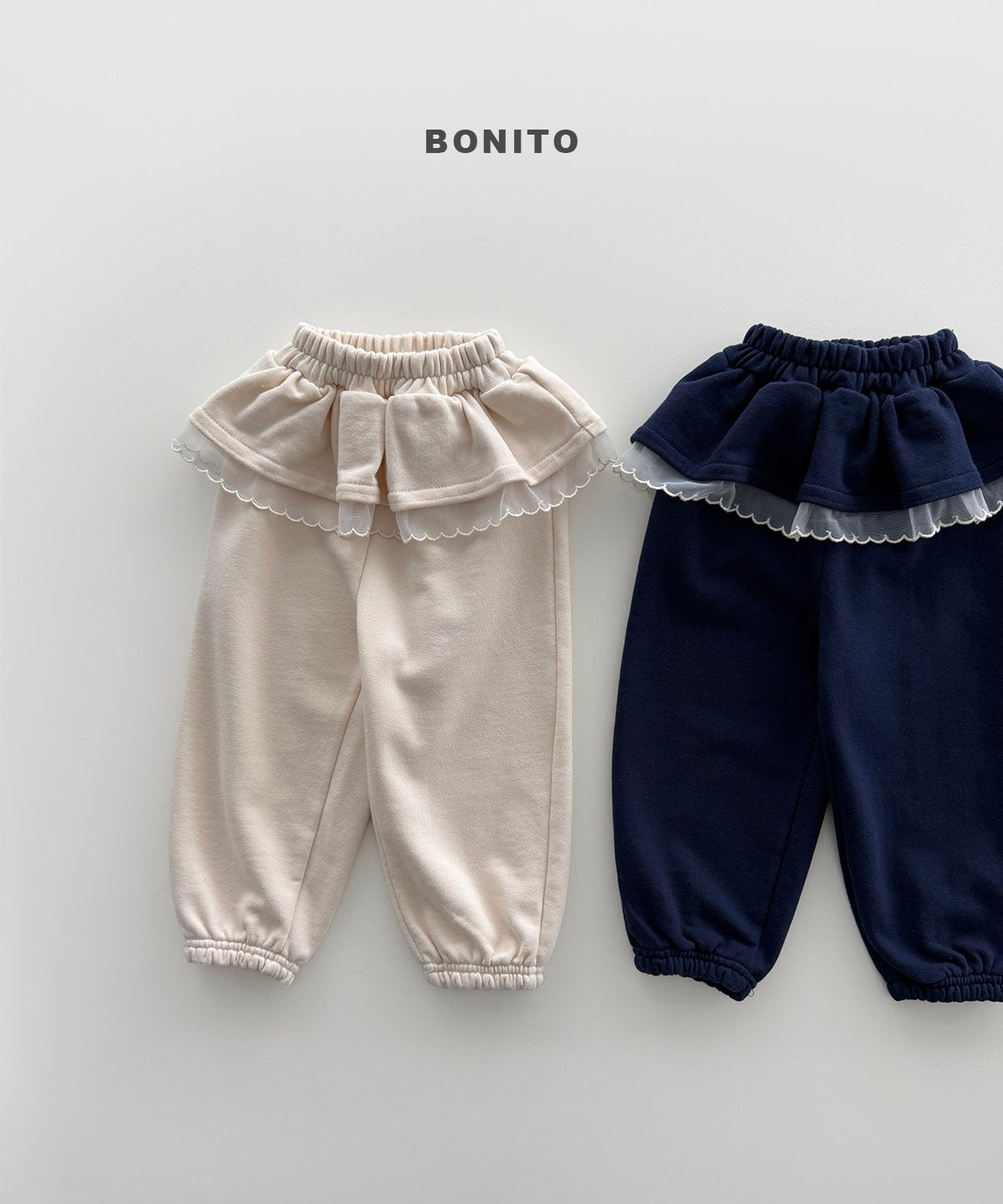bonito frill jogger pants (~80-140cm)