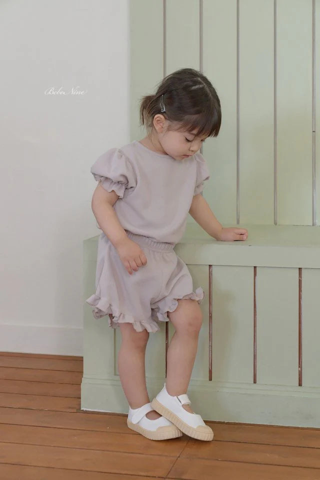 Bebenine Puff Shorts Set (65-110cm)