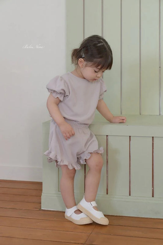 Bebenine Puff Shorts Set (65-110cm)