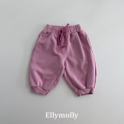 ELLYMOLLY bubble capri jogger pants (90-145cm)
