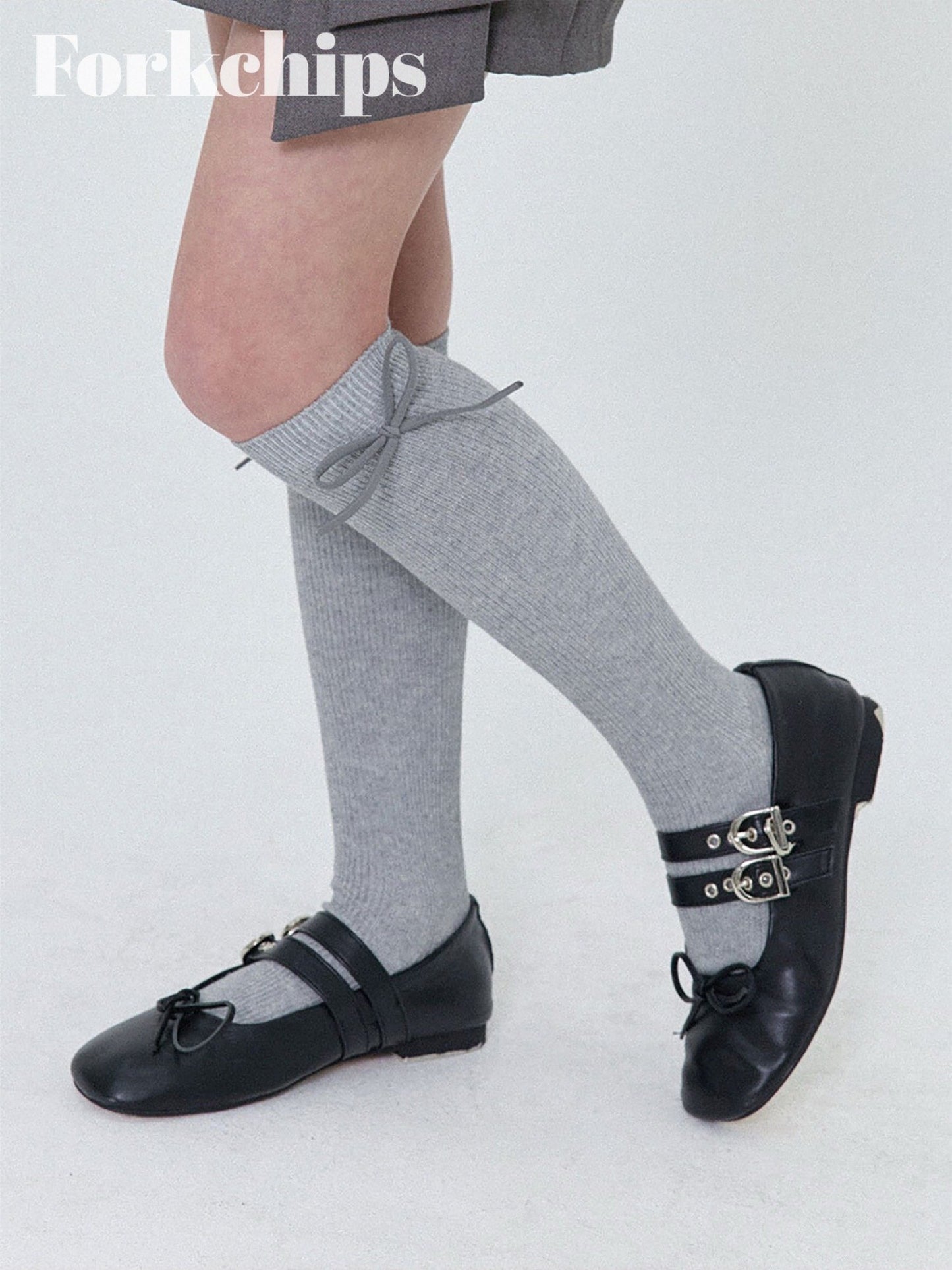 FORKCHIPS pure knee socks