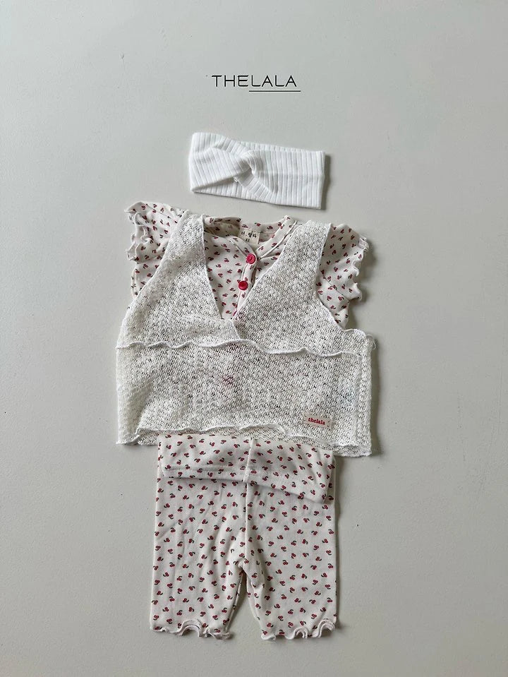 Lala Mesh Knit Vest (~75-115cm)