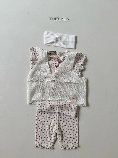 Lala Mesh Knit Vest (~75-115cm)