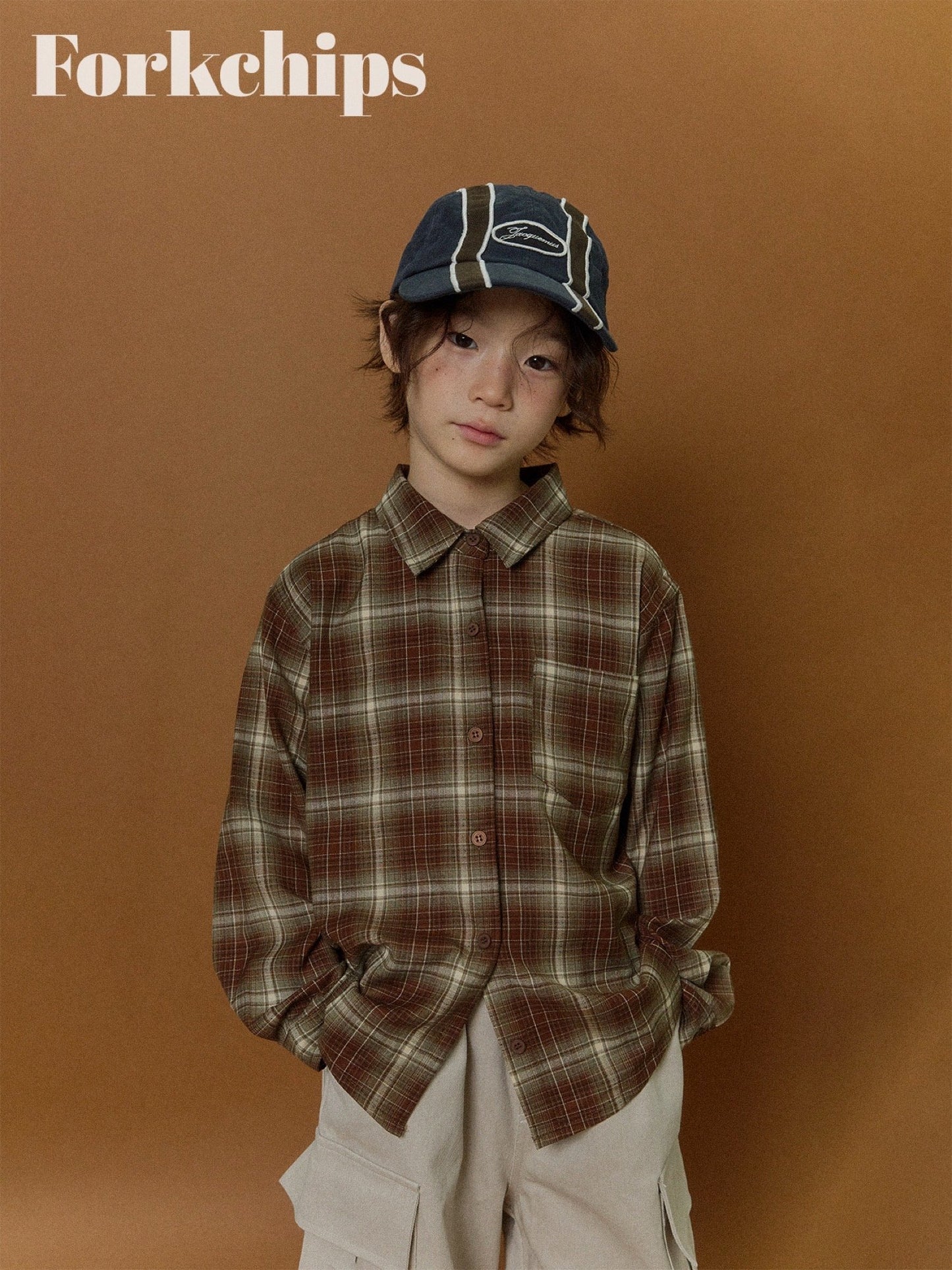 FORKCHIPS sonic check shirt (95-160cm)