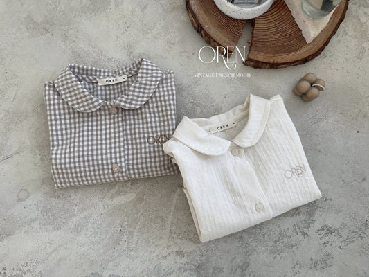 OREN oren basic shirt (75-100cm)