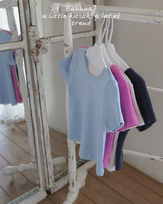 BANANAJ joy u-neck tee (80-135cm)