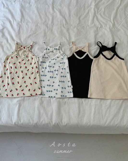 Aosta rib ribbon dress (~70-115cm)