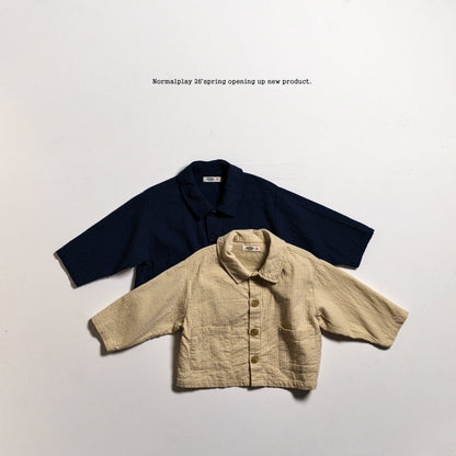 normalplay washed jacket (80-140cm)