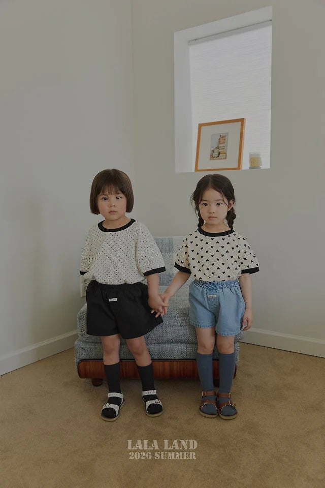 Lalaland heart dot tee (75-120cm)