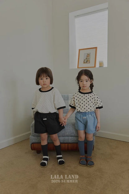 Lalaland heart dot tee (75-120cm)