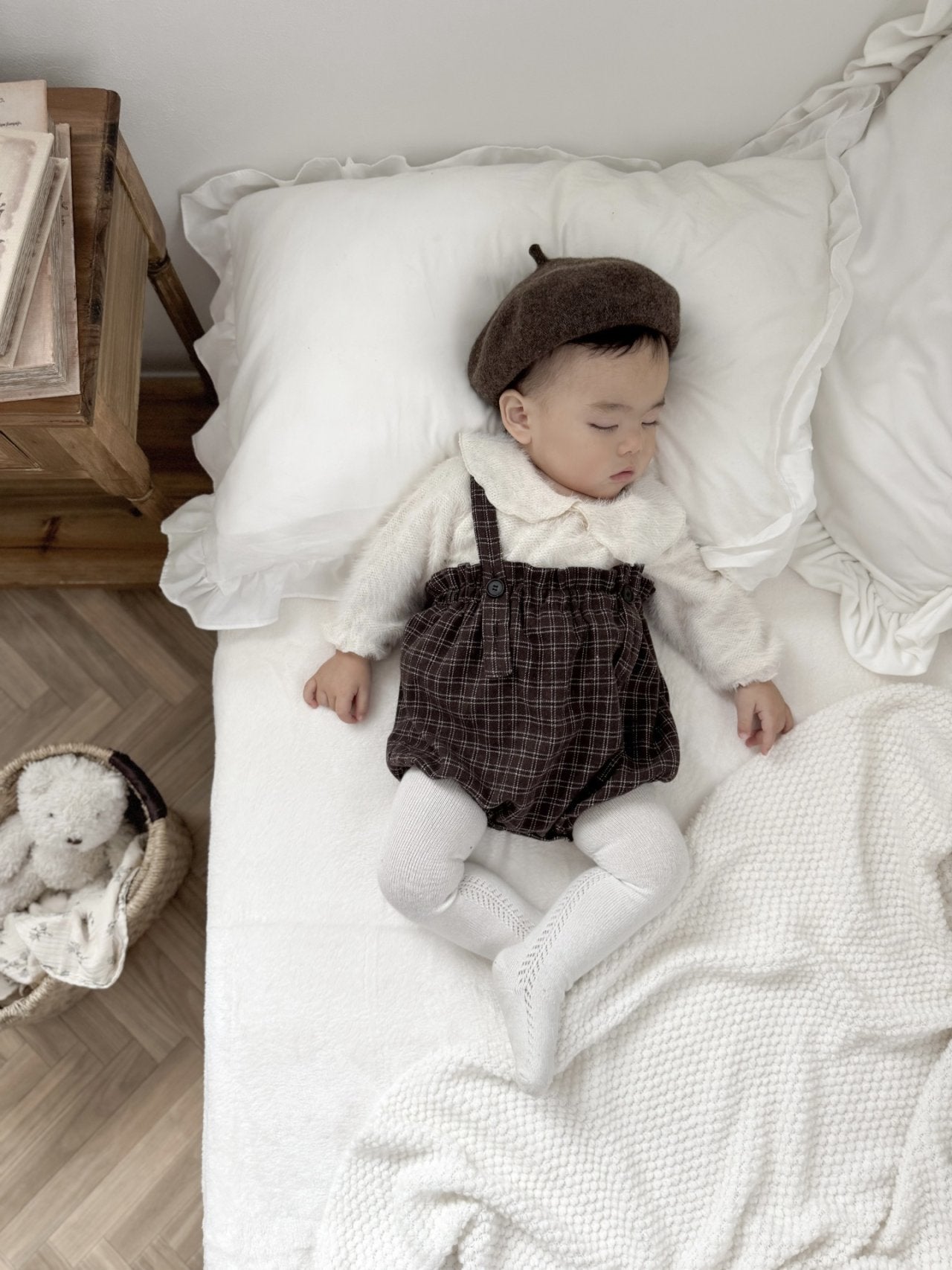 mimi market naive suspender pants (70-85cm)