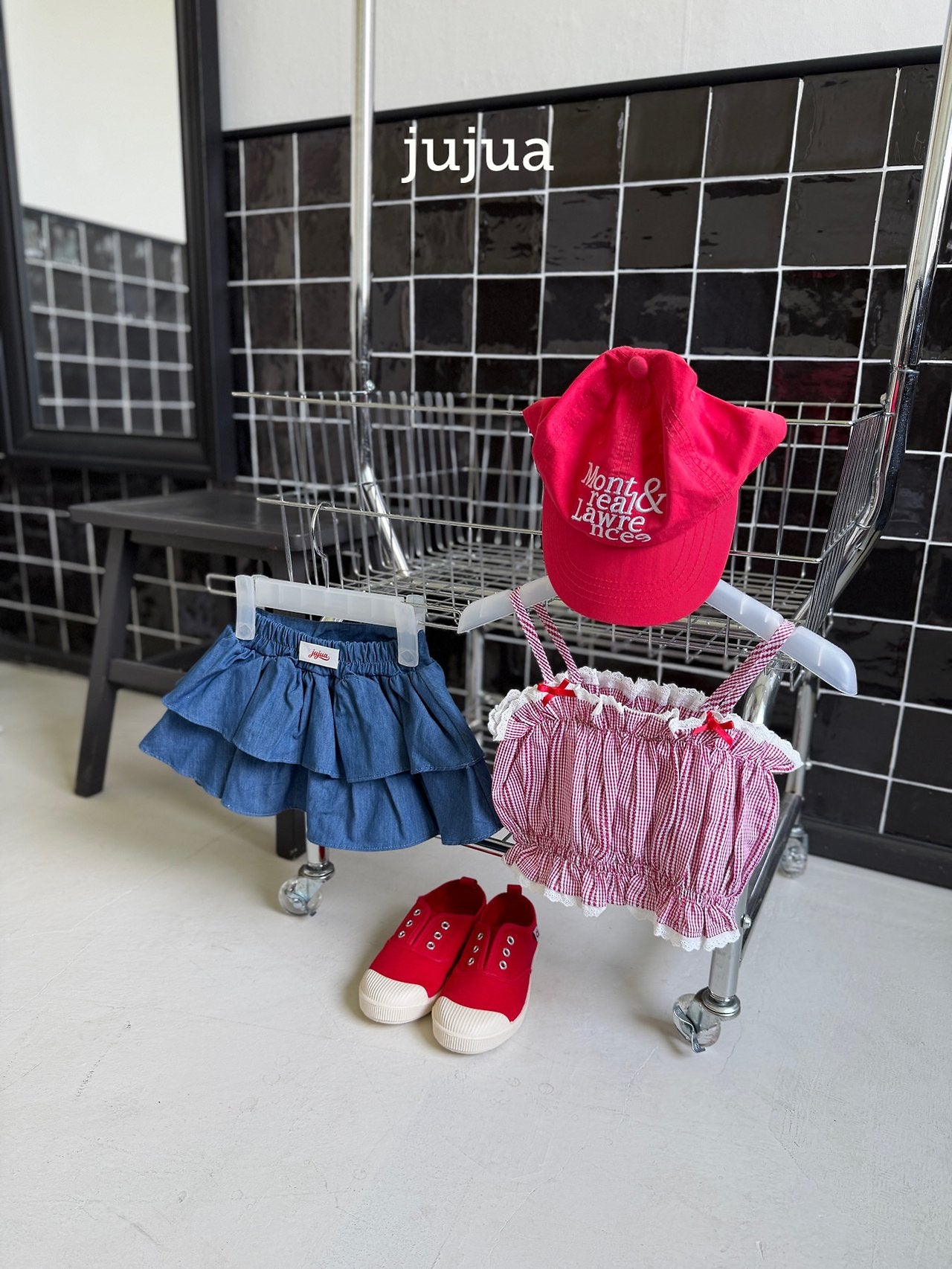jujua apple blouse (80-120cm)