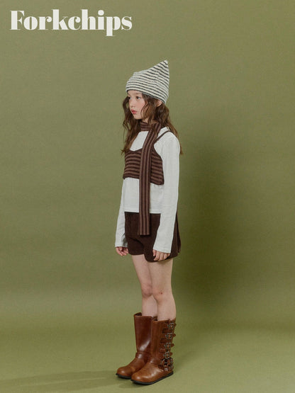 FORKCHIPS bear border sleeveless (95-160cm)