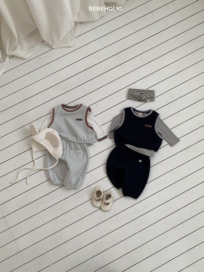 bebeholic sable romper set (3-18m)