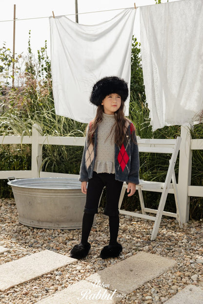 Urban Rabbit 親子款菱格紋外套 (kids & mom)