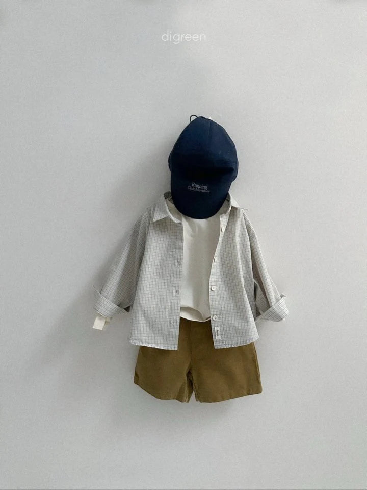 Digreen Check Shirt (85-130cm)