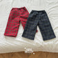 ninibello merry check pants (80-133cm)