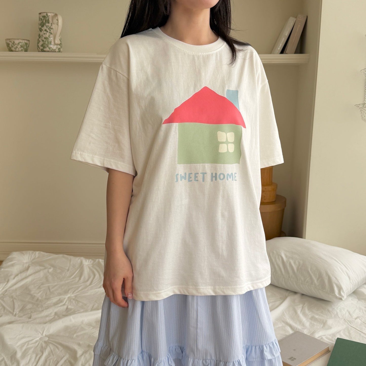ninibello sweet home short sleeve tee(adult)