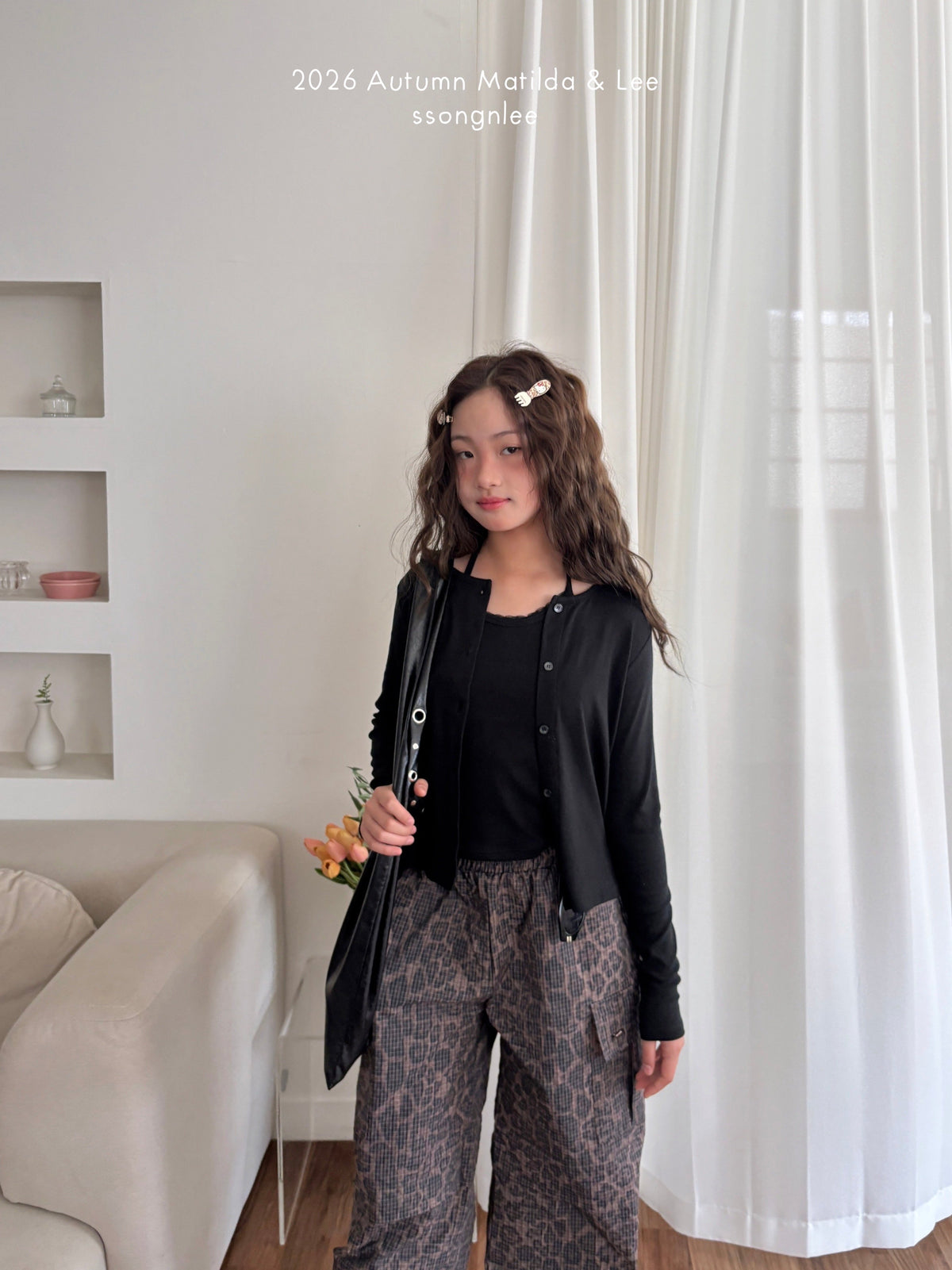 matilda&lee lace halter cardigan set (85-165cm)