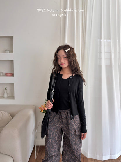 matilda&lee lace halter cardigan set (85-165cm)