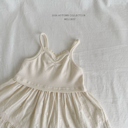 melikey ballet frill sleeveless ops (~80-140cm)