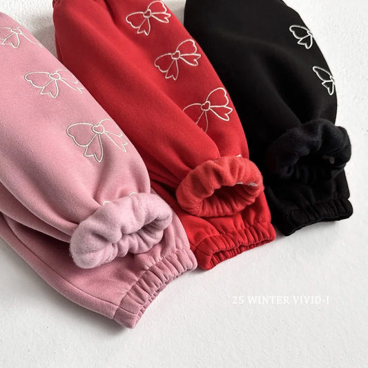 Vivid 蝴蝶結縮口長褲 (75-135cm)