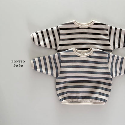 Bonito multi stripe T (3-18m)