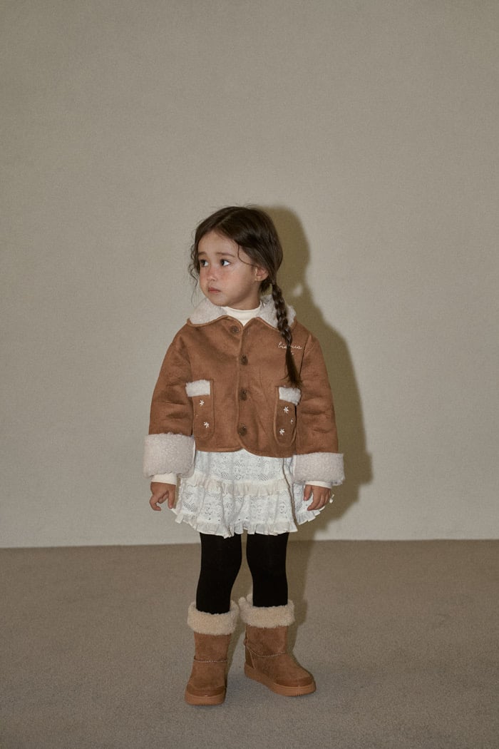 momoann brushed snow skirt (90-130cm)