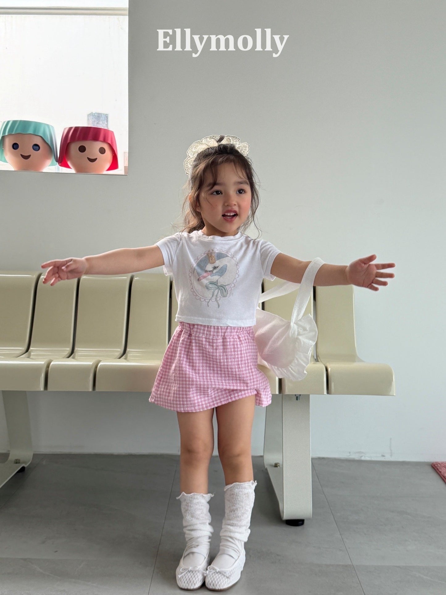 ELLYMOLLY elly swan t (90-145cm)