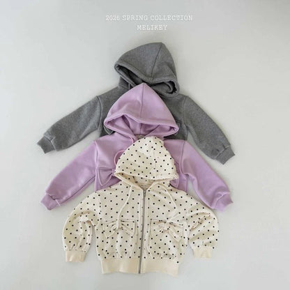 melikey ribbon pocket hoodie (~80-140cm)