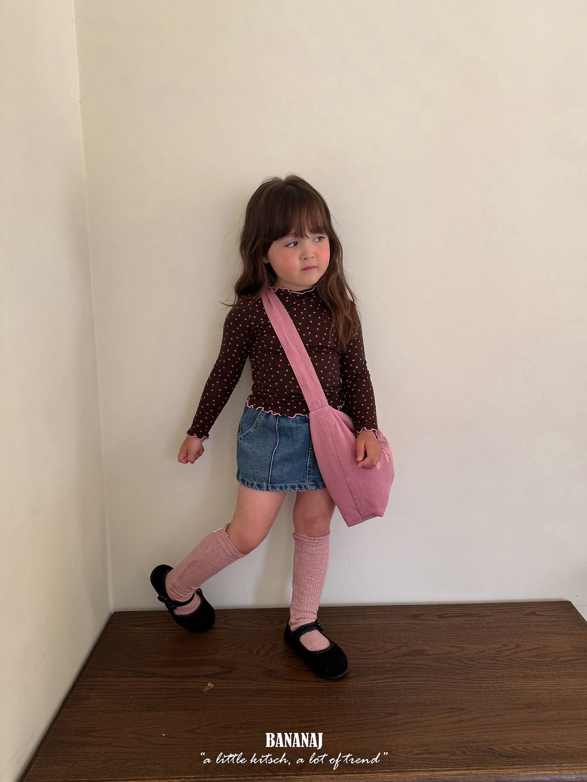 BANANAJ rose pola tee (80-135cm)