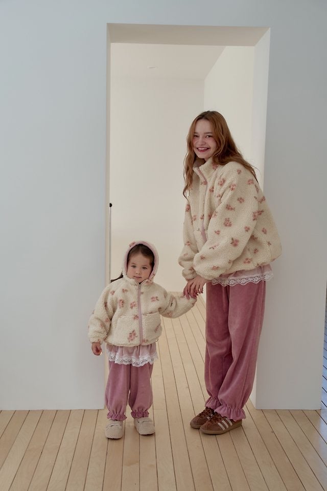 momoann monet tumble zip-up (kids & adult )