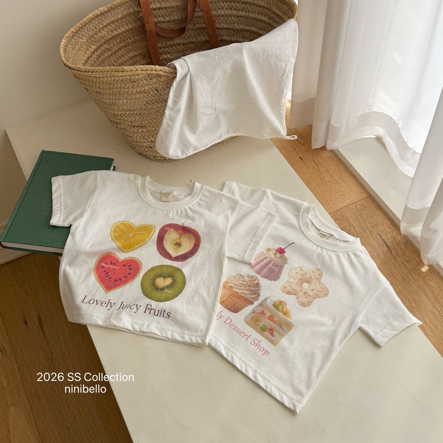 ninibello juicy sweet short sleeve tee (80-130cm)