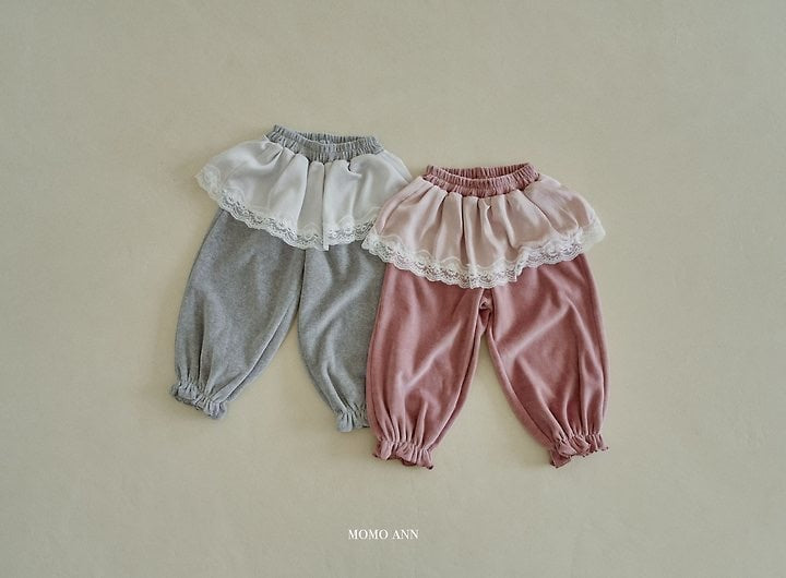 momoann satin jogger pants (kids & adult )